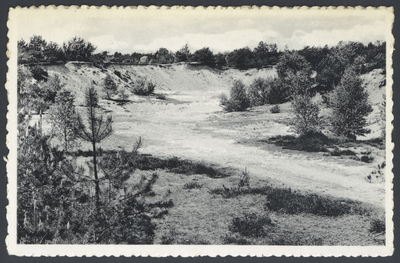 17383 Gezicht in de zandafgraving bij De Kei te Leersum.